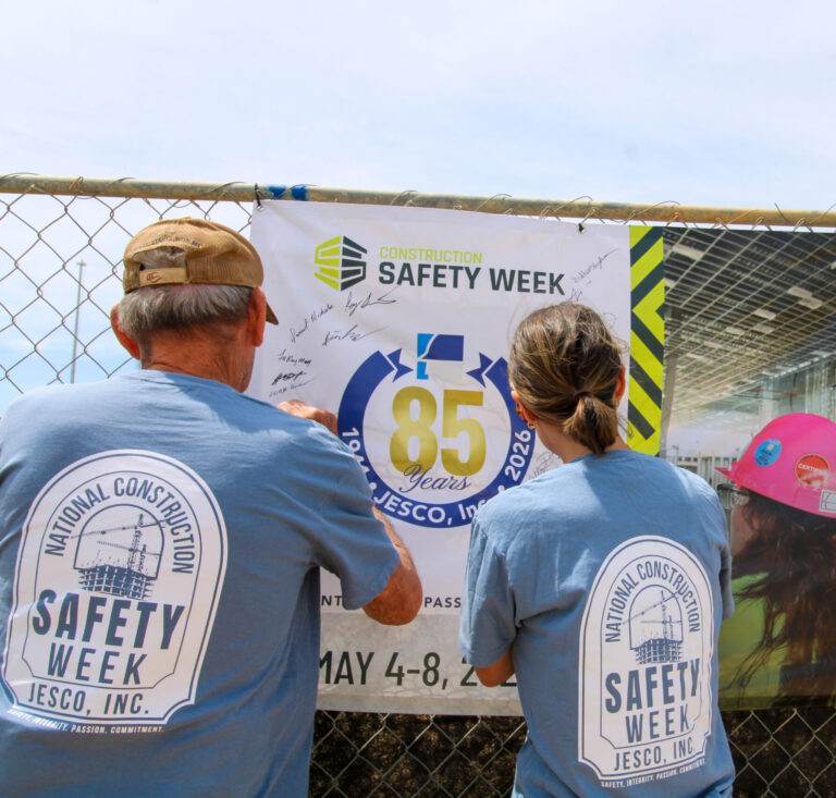 JESCO Celebrates National Construction Safety Week