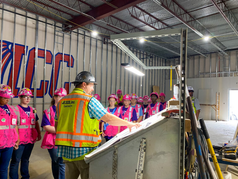 JESCO Employees Volunteer to Empower the Next Generation of Women in Construction